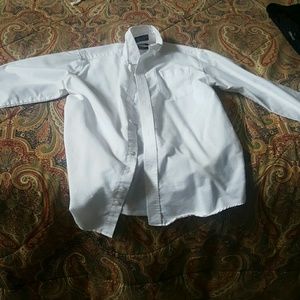 A white button down shirt