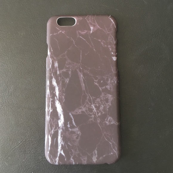 iPhone 6 Black Marble Case
