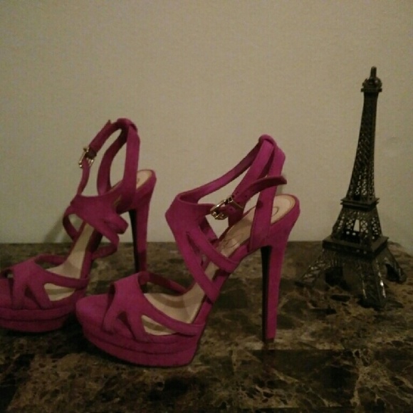 Jessica Simpson Open Toe, Heeled Sandal Heel