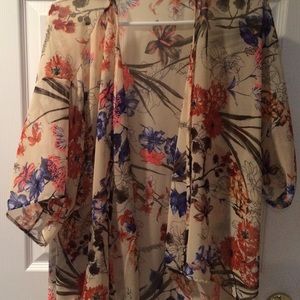 Flower kimono