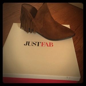 Brand New Fringe Booties