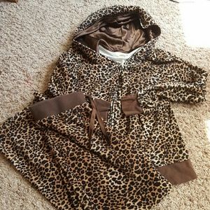 Velvety Cheetah Hoodie and Pants