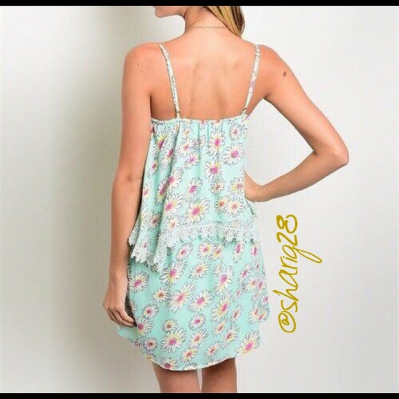 Reduced!!  Spaghetti Strap Mini Dress - Picture 3 of 4