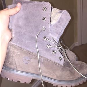 timberland fur boots