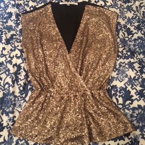 Peplum Party Top