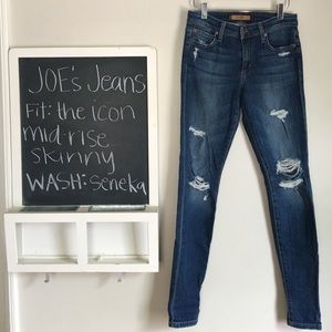 Joe's Jeans: icon mid-rise skinny, SENEKA