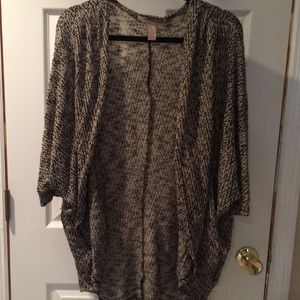 Off white and black sweater