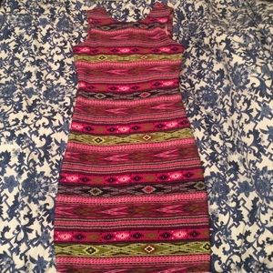 Aztec Bodycon Dress