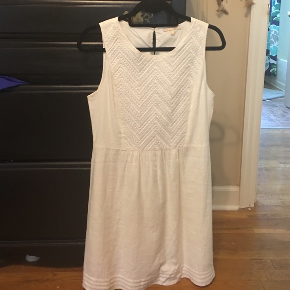 Under Skies cream colored dress, size M