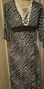 Geometric designs dress