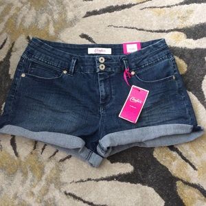 High waisted shorts