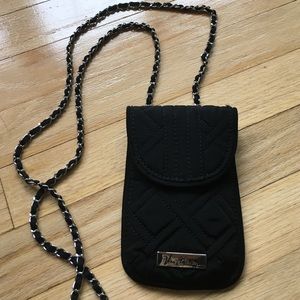 Vera Bradley Quilted Cell phone cross body bag