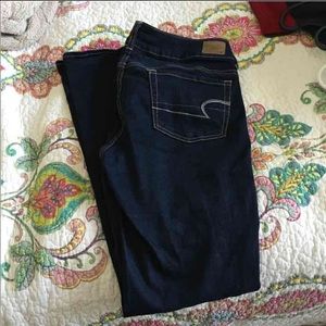 American Eagle artist flare jeans