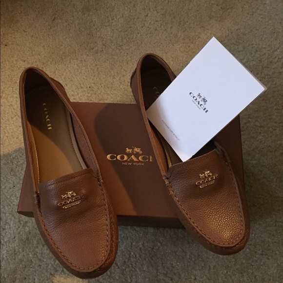 Coach loafers, size 8! Great condition!