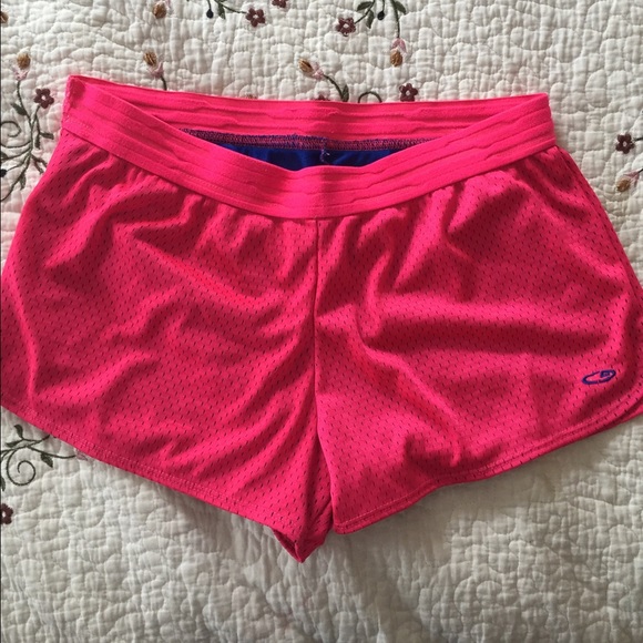 Pink gym shorts size small