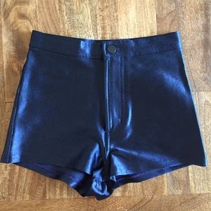 American Apparel spandex shorts