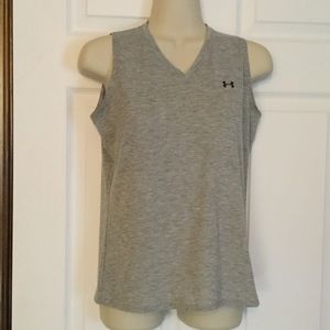 Under Armour Heat Gear Grey Top