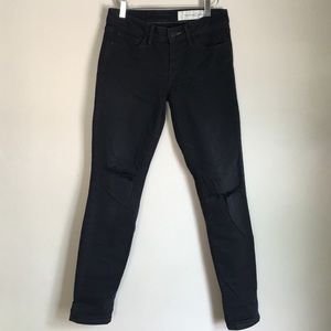 Treasure & Bond washed black skinny ankle