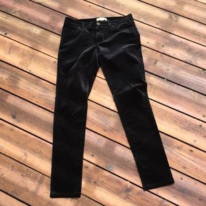 Banana Republic Stretch Velvet Skinny Jeans - Sz 4