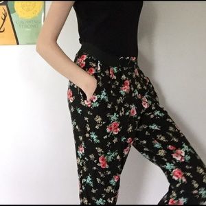 Floral pants