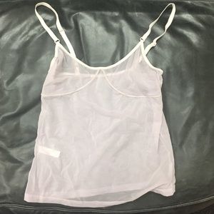 JCrew lingerie purple tank