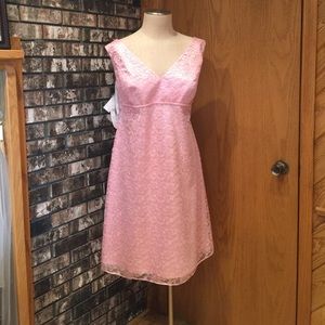Special occasion dress, color TeaRose