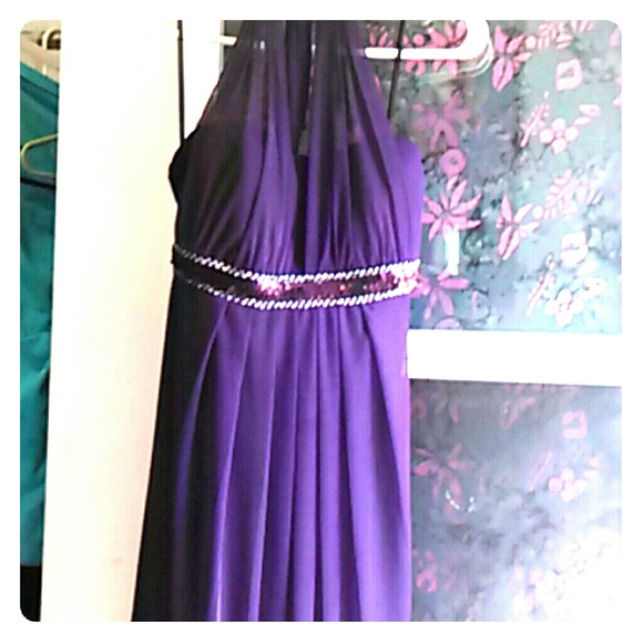Purple dress - Picture 1 of 2