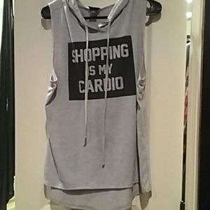 Rue 21 no sleeve (hoodie)