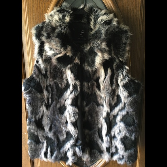 Rachel Zoe Faux Fur Vest