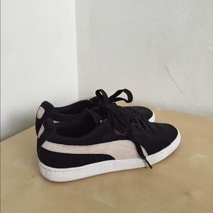 Puma suede sneakers