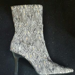 Sequin Boots