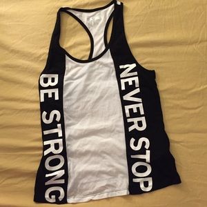 Racer back tank
