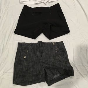 High waisted shorts