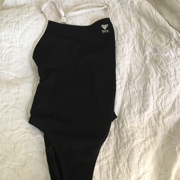 TYR one piece suit w/ adjustable straps