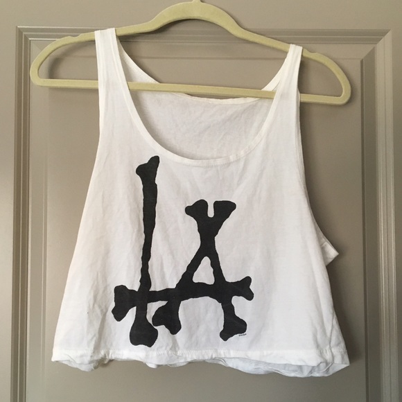 Brandy Melville John galt LA bones tank