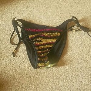 Last chance Sequin PINK bikini bottom