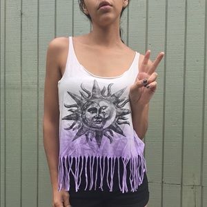 Sun and moon festival top
