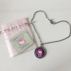 Tarina Tarantino hello kitty necklace