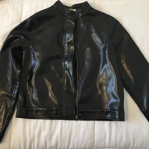 Leather jacket
