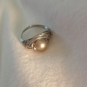 Champagne colored ring