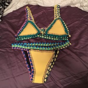 Kiini Look-a-Like yellow bikini
