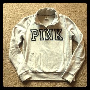 Victoria's Secret Pink Half Zip