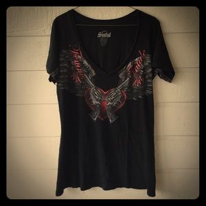 Sinful V-neck Shirt