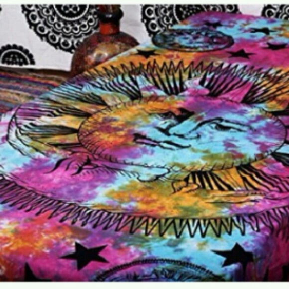 Tapestry Celestial Sun Moon Stars - Picture 2 of 4