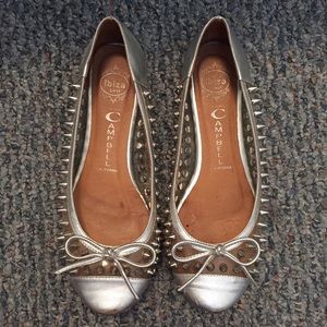 Jeffrey Campbell Spiked Flats Size 8.5
