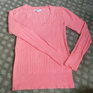 Perfect light weight cable knit sweater!