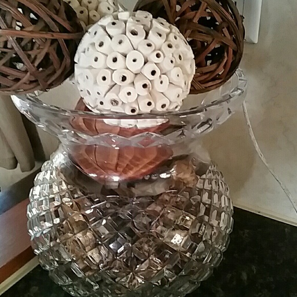 Waterford large round vase