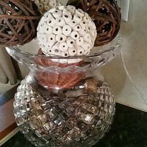 Waterford large round vase