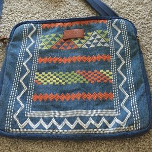 LUCKY BRAND denim laptop sleeve