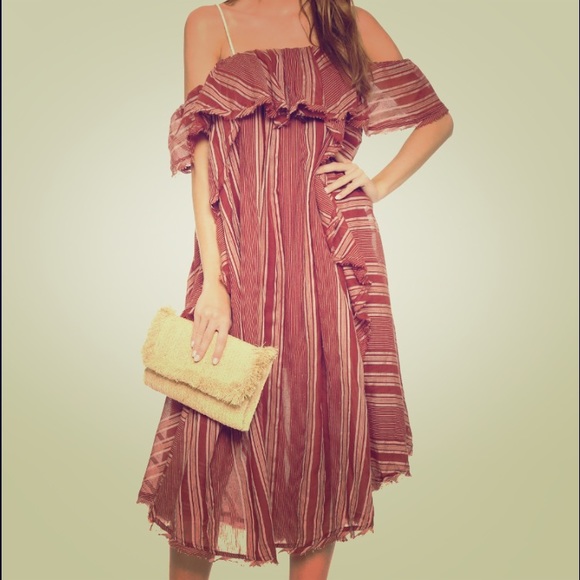 Free People Dresses & Skirts - ✨NWT! "Free People" Maxi Hooked on Feel Midi!